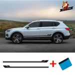 Customized Car Door Decals Graphics Vinyl Auto Side Stripes Sticker For Toyota Seat Ford Buick Buick Car Styling Universal